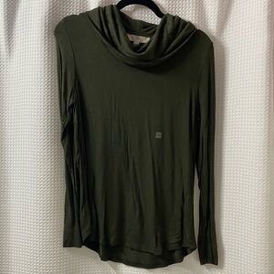 NWT LOFT Cowl Neck Tunic Top